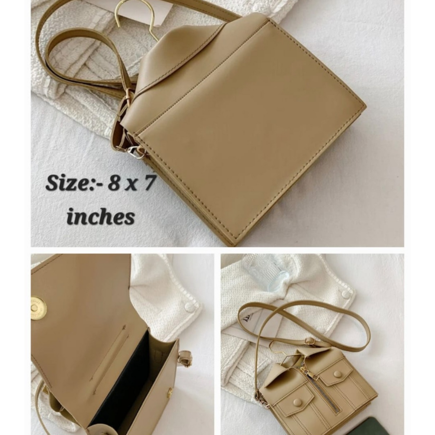 Stylish Jacket Sling Bag | Trendy Handbags | Women's Shirt Shaped Purse