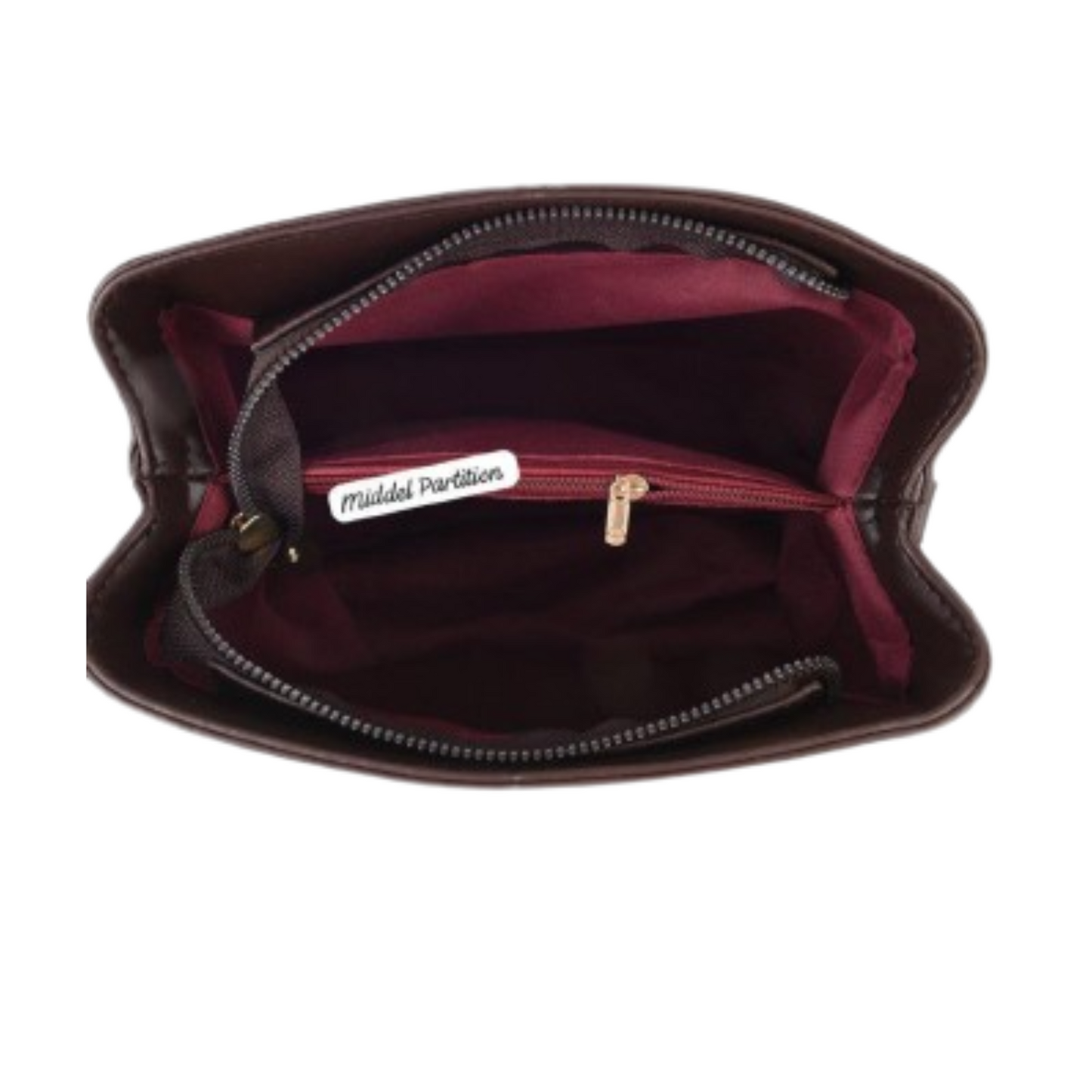 Premium Embossed Elepahant Design Faux Leather Handbag