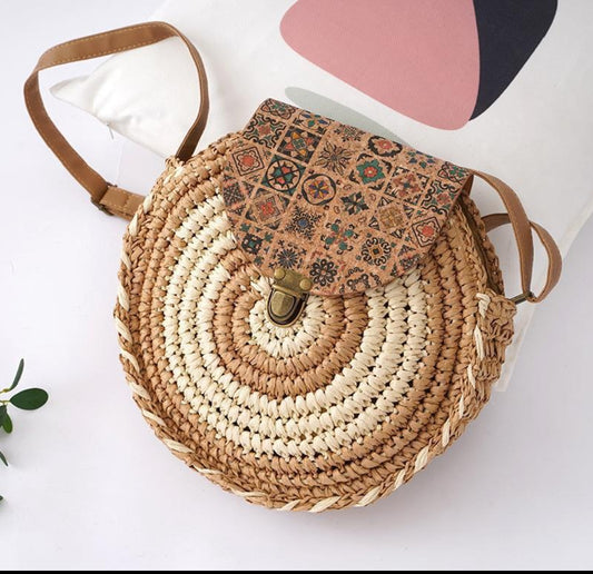 Jute Tote  Beach Bag