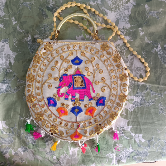 Handmade Sling bags for girls Crossbody bags for Wedding Gift bags Embroidery bags