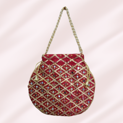 Potli bags | Potlis | Bucket bags | Bride bags | Wedding gift | Gift for her