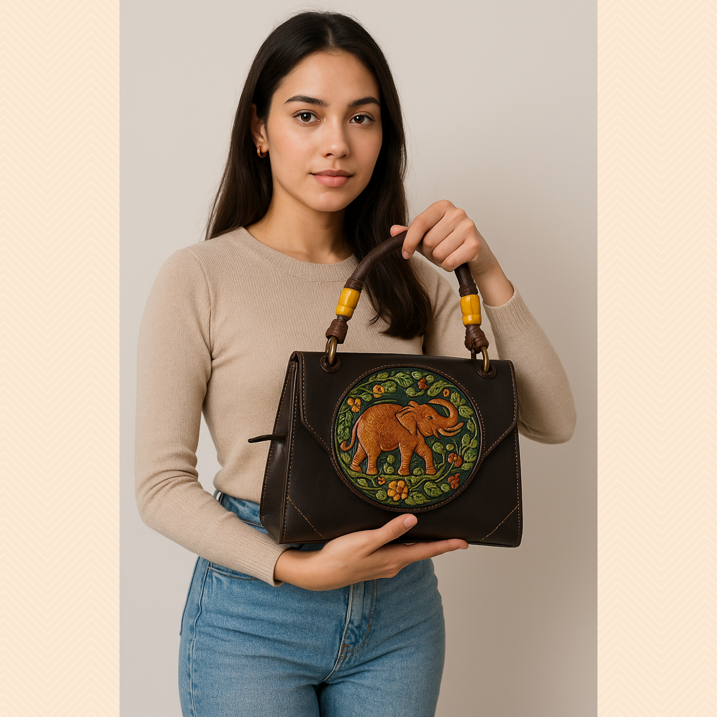 Black Vintage Handbag Women