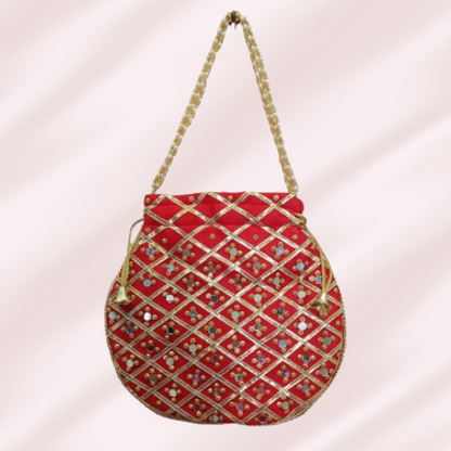 Potli bags | Potlis | Bucket bags | Bride bags | Wedding gift | Gift for her