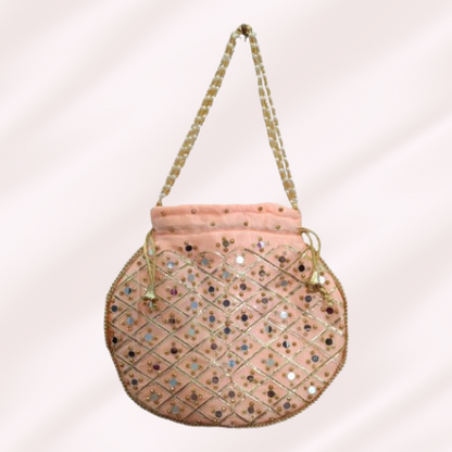 Potli bags | Potlis | Bucket bags | Bride bags | Wedding gift | Gift for her