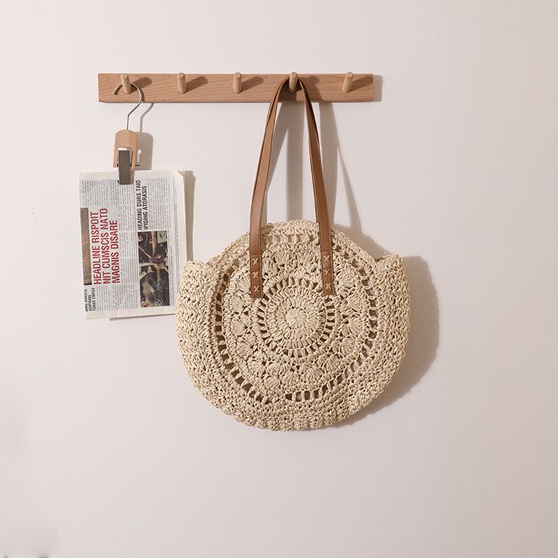 Handcrafted Jute Beach Tote  Bags