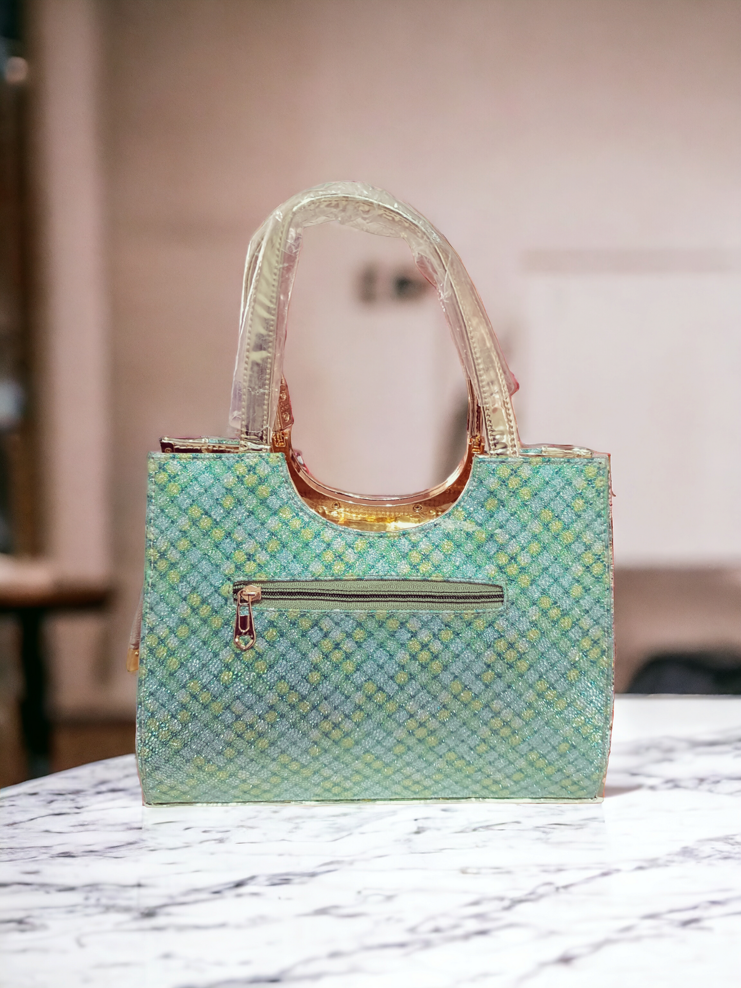 Bridal Top Satchel Designer Handbag