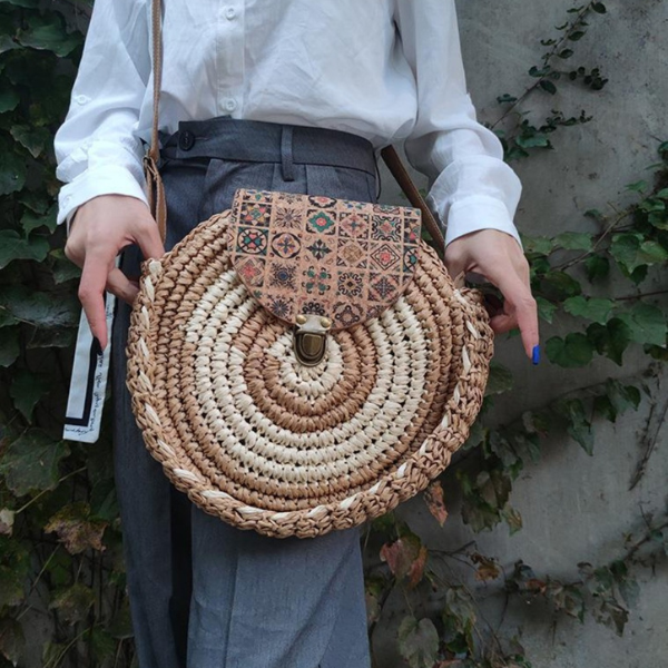 Jute Tote  Beach Bag