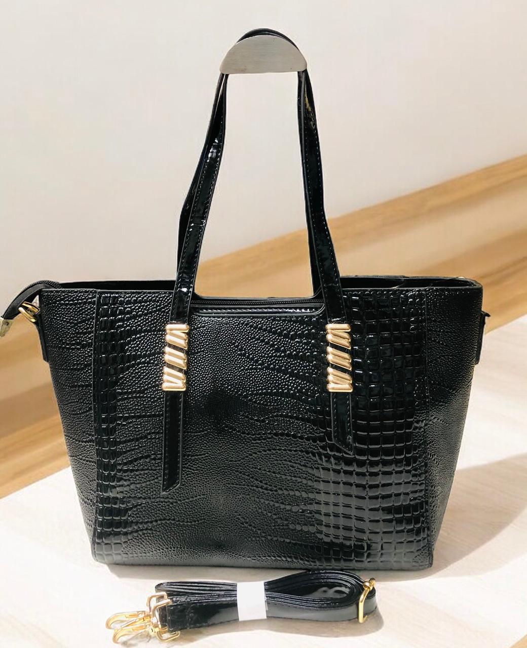 black color shoulder bag office bag
