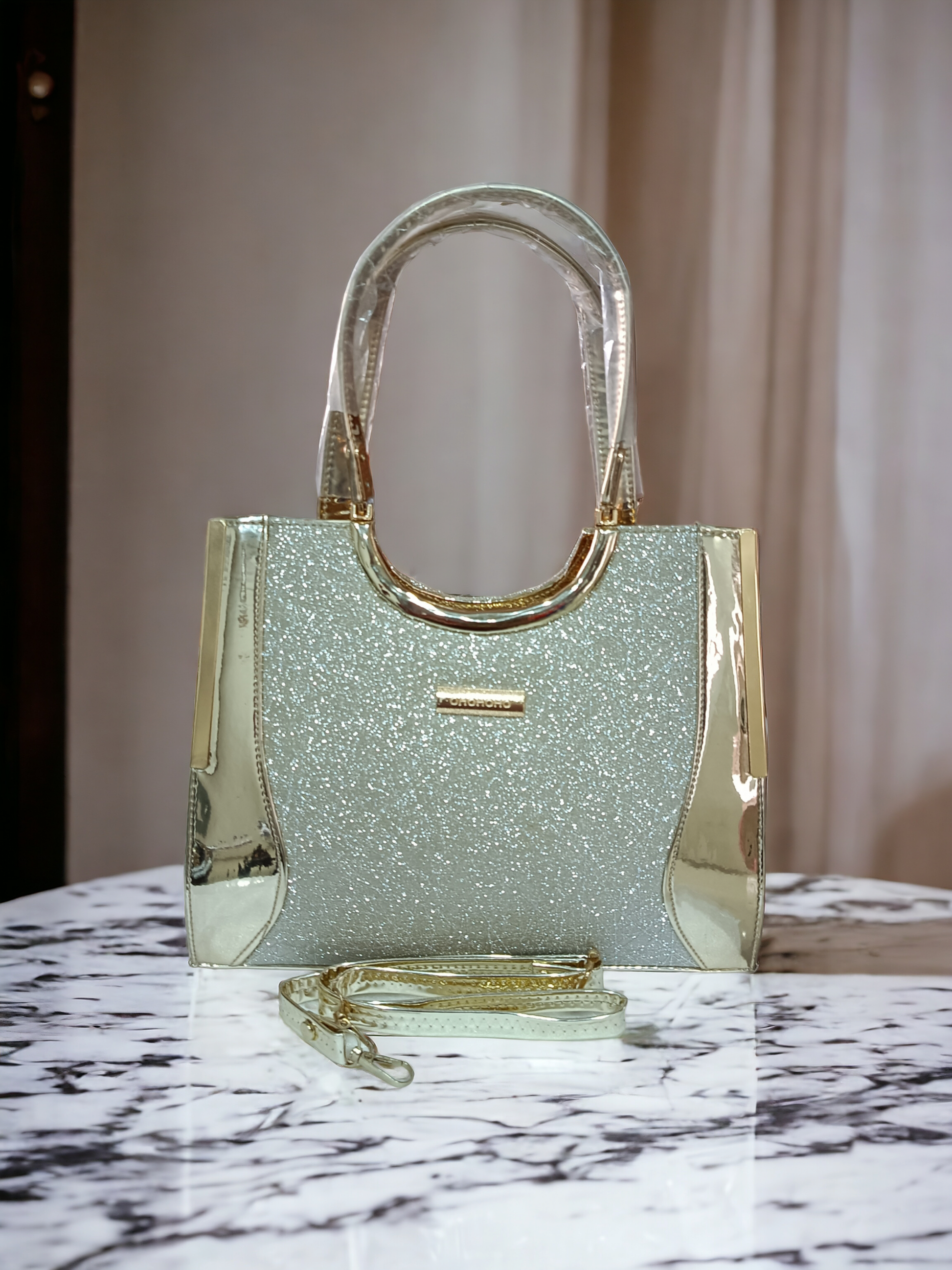 wedding handbag
gold color
bride handbag