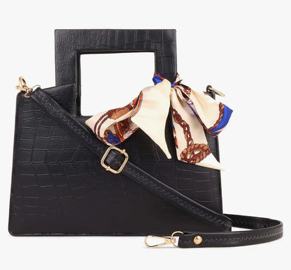 stylish black color handbag